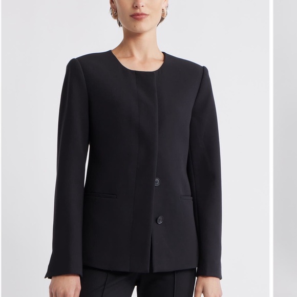 Nordstrom Classic Black Women's Blazer- sold out in stores - Picture 6 of 7